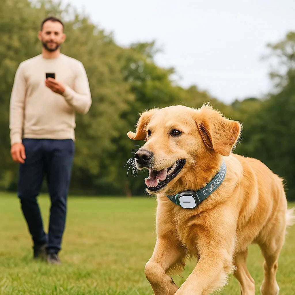 GPS-Tracker für Hunde | Echtzeit-Ortung mit Alarmfunktion