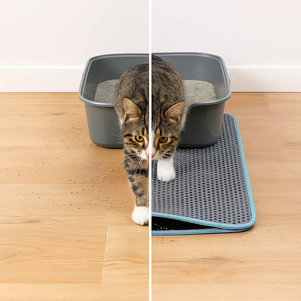 Katzenmatte Rutschfest - Gegen Schmutz &amp; Nässe