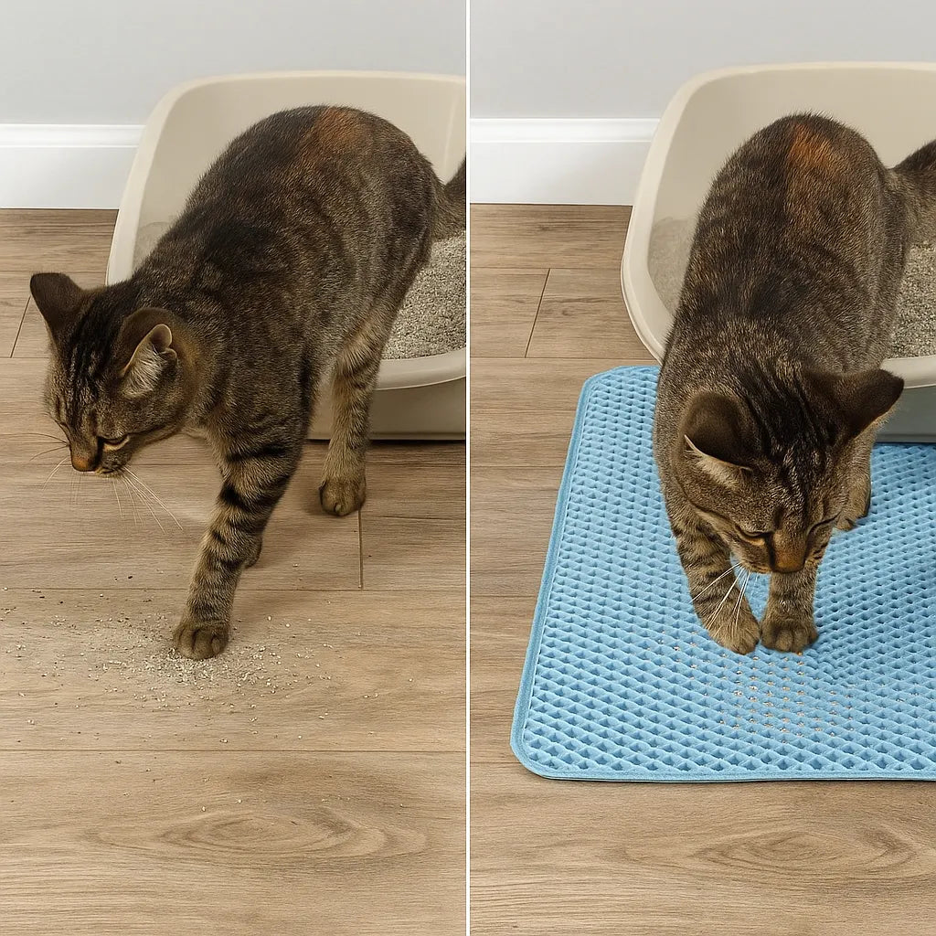 Katzenmatte Rutschfest - Gegen Schmutz &amp; Nässe