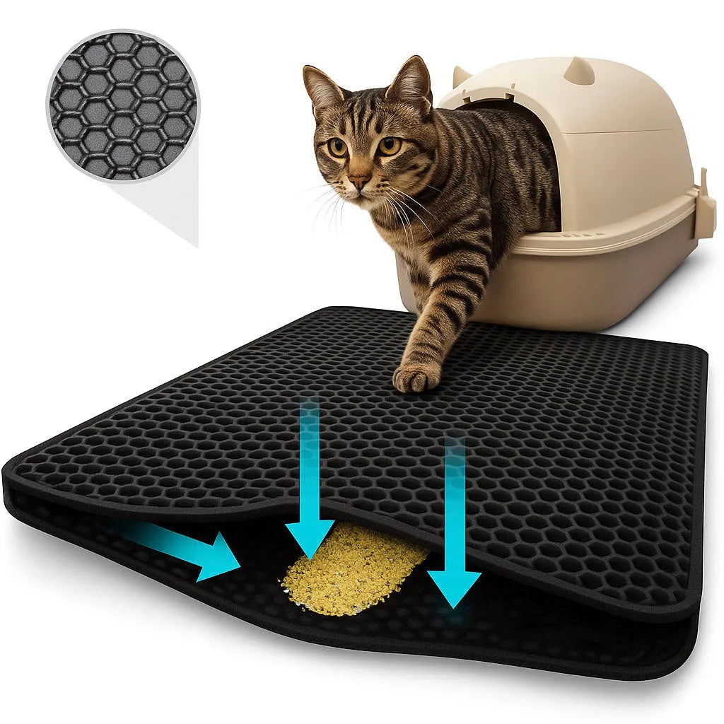 Katzenmatte Rutschfest - Gegen Schmutz &amp; Nässe