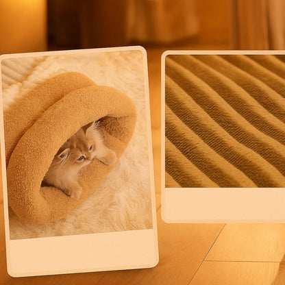 Katzenhöhle Kuschelbett - Warm &amp; Geborgen