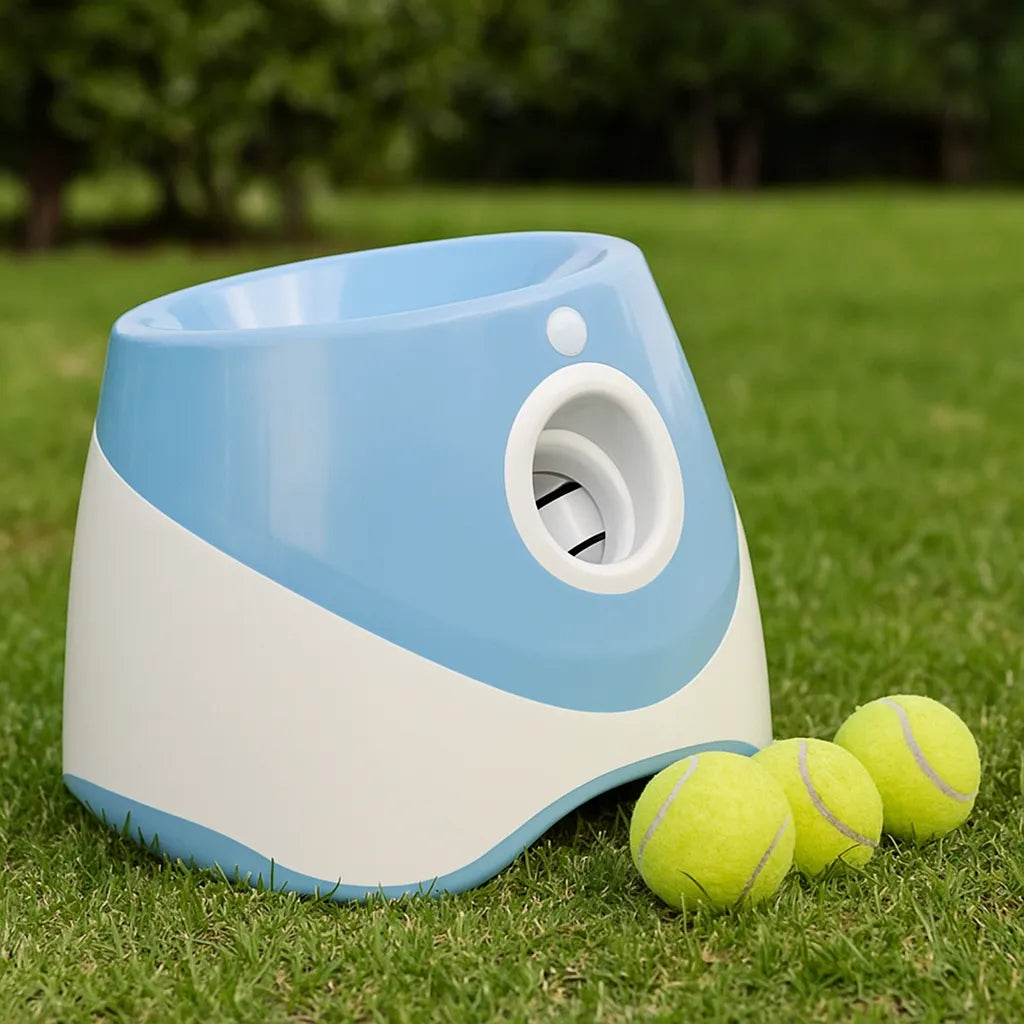 Automatischer Ballwerfer für Hunde | Apportiertraining &amp; Spielzeug
