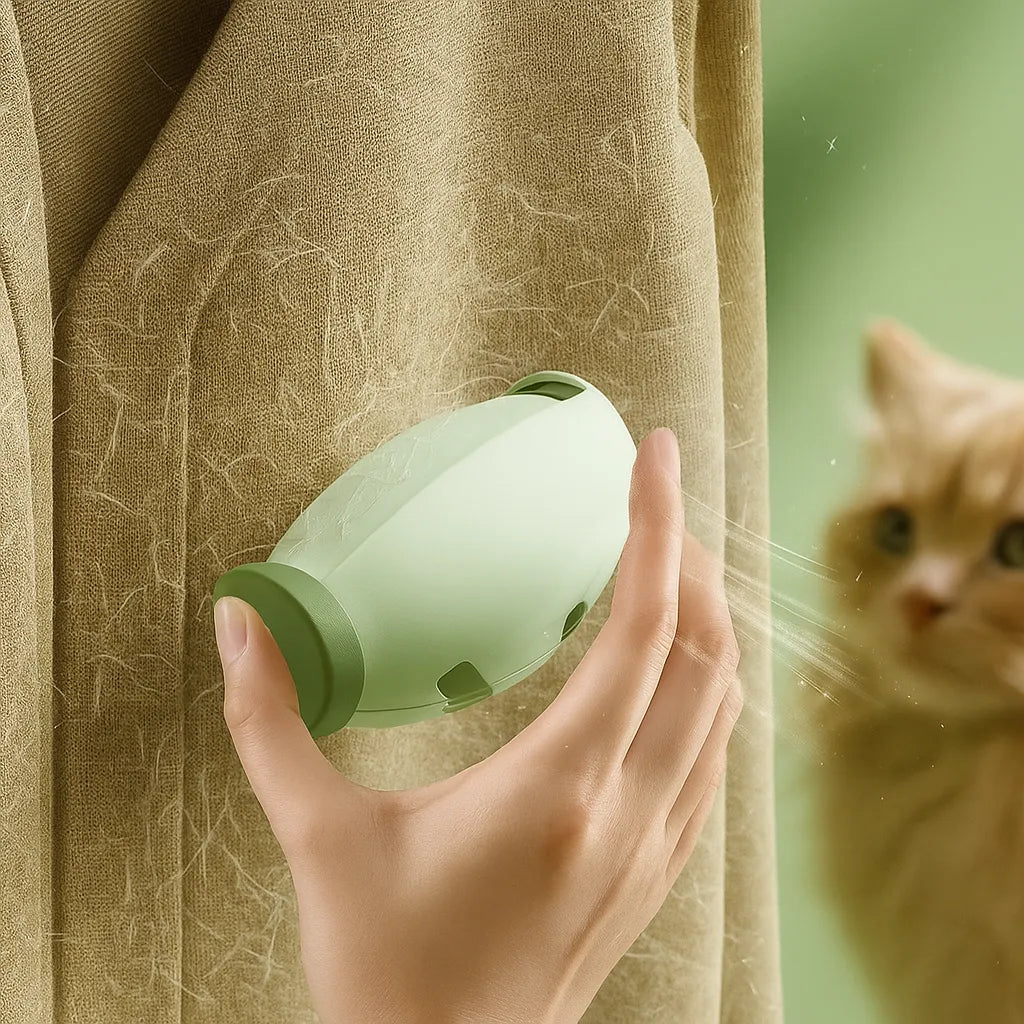 Waschbarer Tierhaarroller | Entfernt Hunde- &amp; Katzenhaare