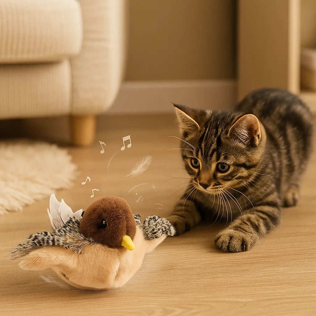 CatchTail – Interaktives Katzenspielzeug mit Bewegung und Sound