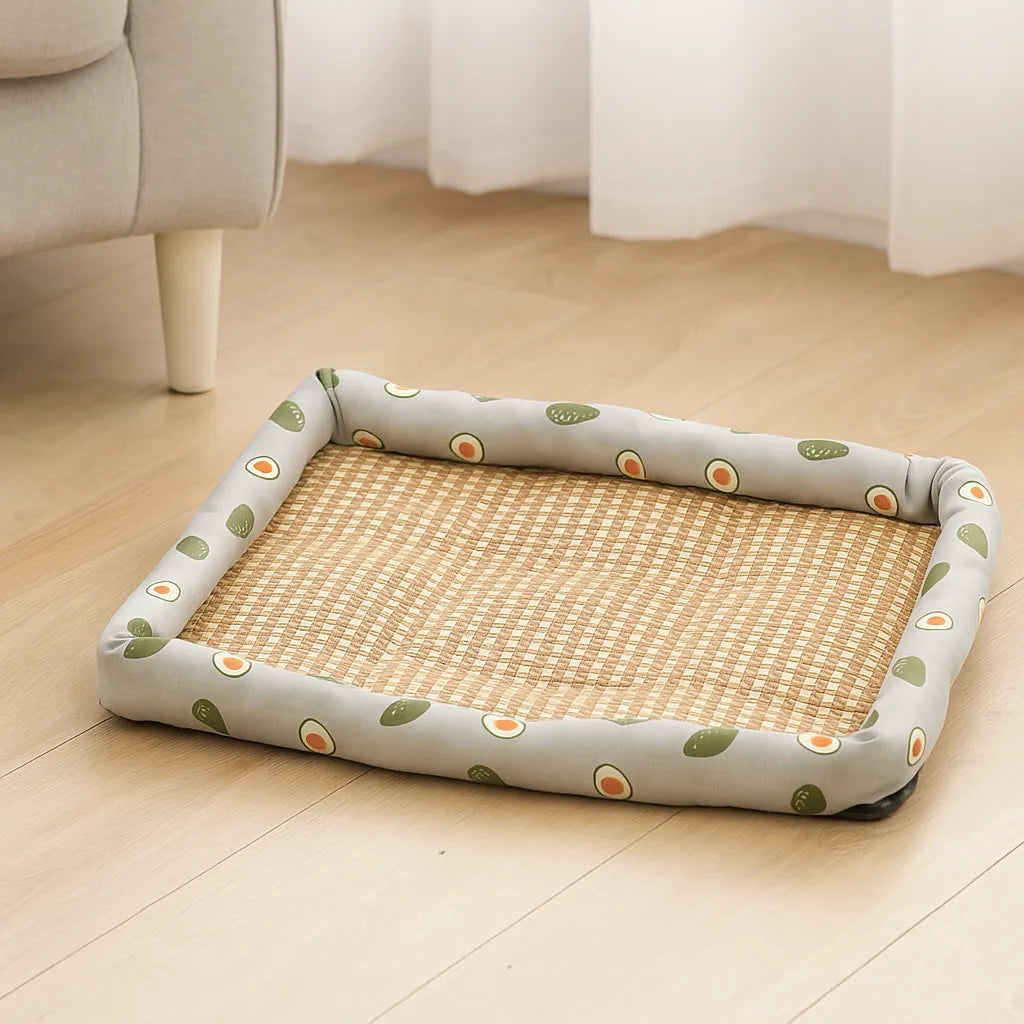 Hundekühlmatte | Atmungsaktives Hundebett für Sommer &amp; Entspannung