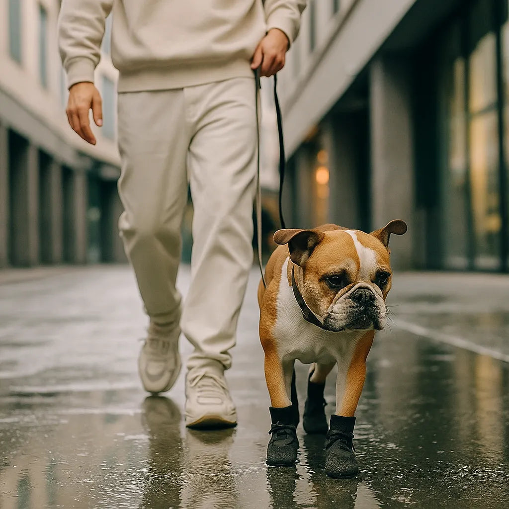 Rutschfeste Hundesocken (4er Set) – Pfotenschutz Indoor &amp; Outdoor