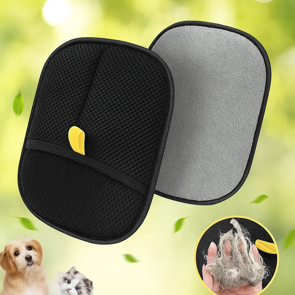 Tierhaarentferner Handschuh – Fellmagnet für Sofa, Kleidung &amp; Auto