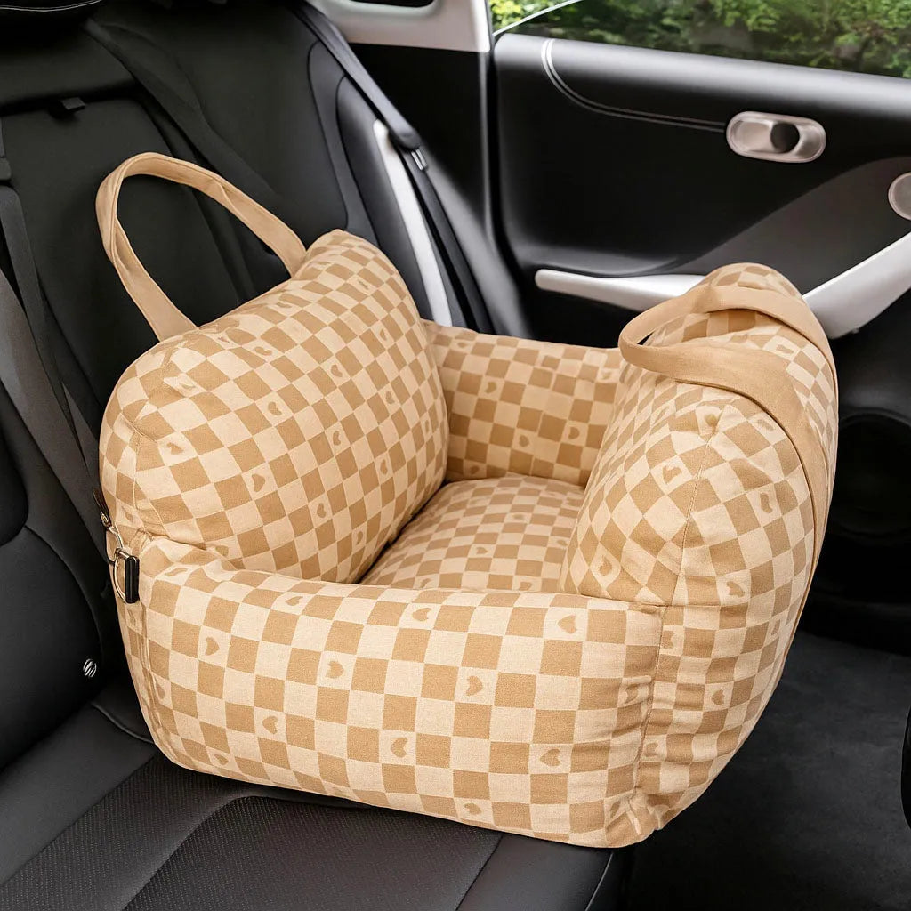 Auto-Hundesitz &amp; Transporttasche – Wasserfest &amp; Rutschfest