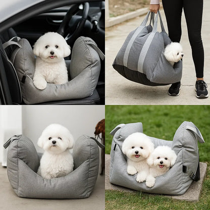 Auto-Hundesitz &amp; Transporttasche – Wasserfest &amp; Rutschfest