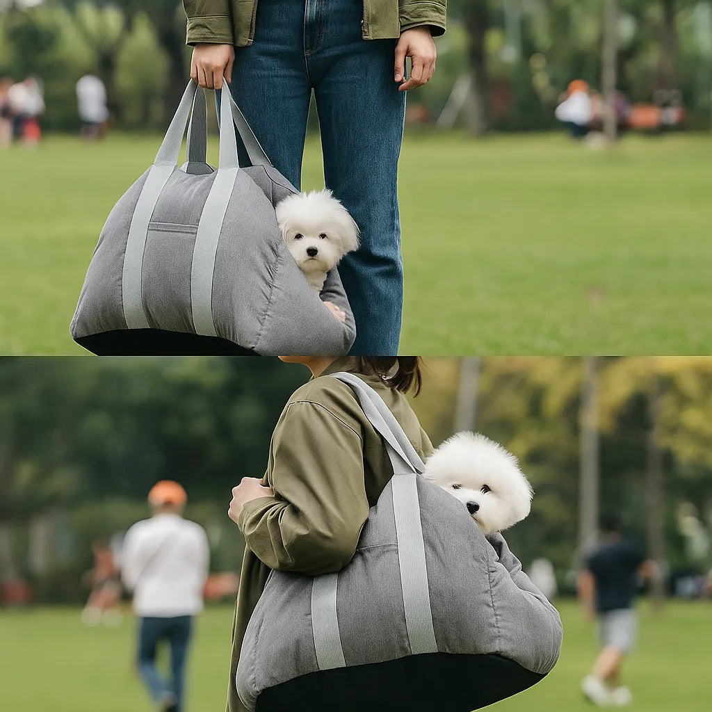 Auto-Hundesitz &amp; Transporttasche – Wasserfest &amp; Rutschfest