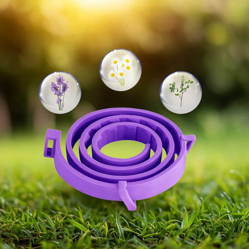 Beruhigungshalsband Hund &amp; Katze – Anti-Stress mit Lavendel &amp; Kamille