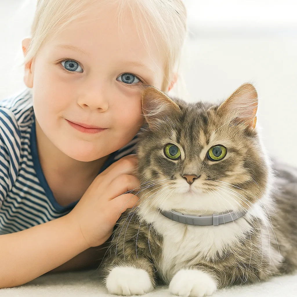 Beruhigungshalsband Hund &amp; Katze – Anti-Stress mit Lavendel &amp; Kamille