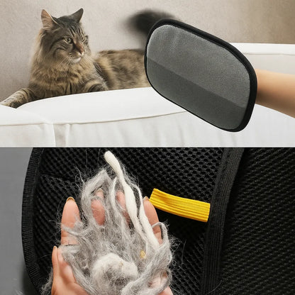 Tierhaarentferner Handschuh – Fellmagnet für Sofa, Kleidung &amp; Auto