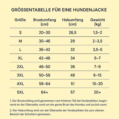 Winterhundejacke mit Geschirr – Warm &amp; Sicher | Für kleine &amp; große Hunde