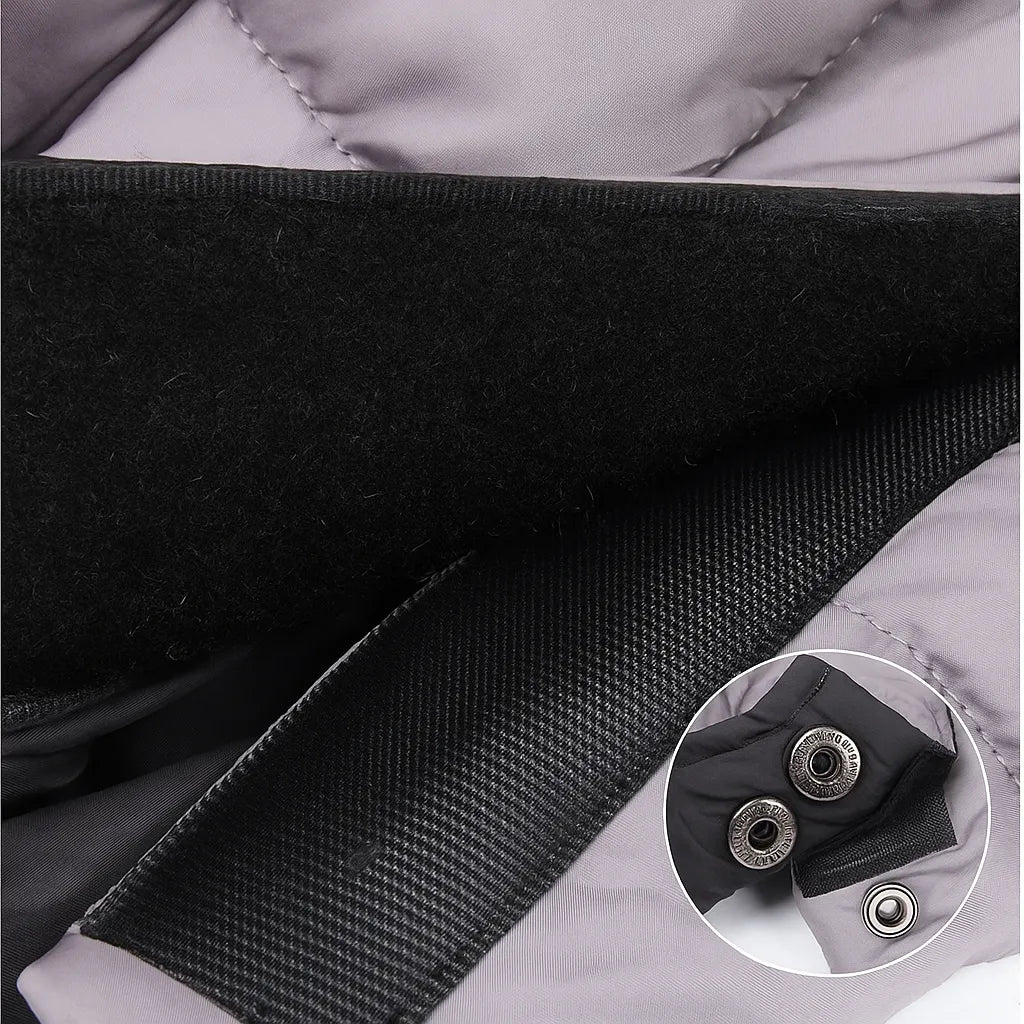 Winter Hundemantel mit Beinen &amp; Kapuze – Wasserdicht, Winddicht, Reflektierend