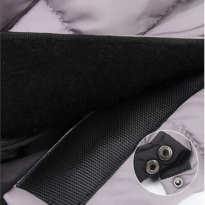 Winter Hundemantel mit Beinen &amp; Kapuze – Wasserdicht, Winddicht, Reflektierend