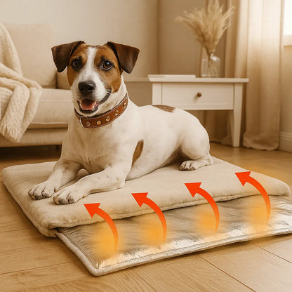 Hundebett selbstwärmend – Kuschelige Wärmematte für Winter
