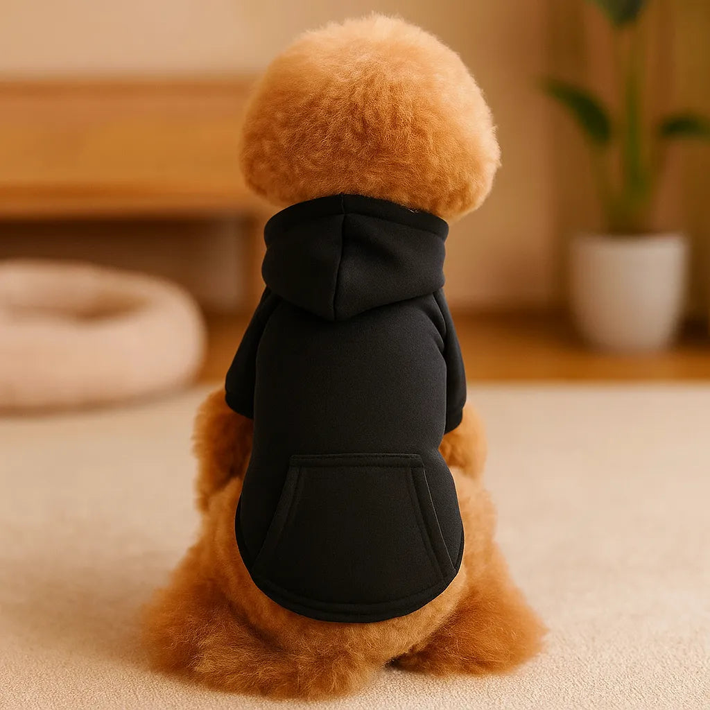 Warmer Hunde &amp; Katzen Hoodie – Kapuzenpullover für Herbst &amp; Winter