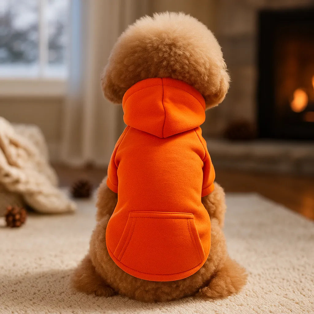 Warmer Hunde &amp; Katzen Hoodie – Kapuzenpullover für Herbst &amp; Winter