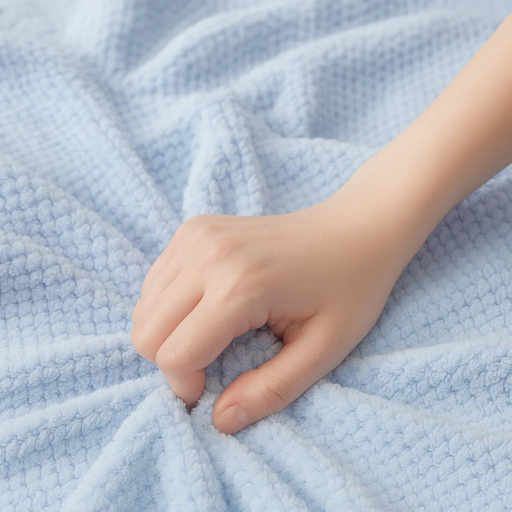 Hundebademantel Saugstark – Mikrofaser Trockentuch mit Kapuze für Hunde