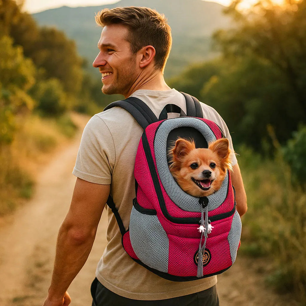 Hunderucksack für Wandern | Transportrucksack Hund klein &amp; groß