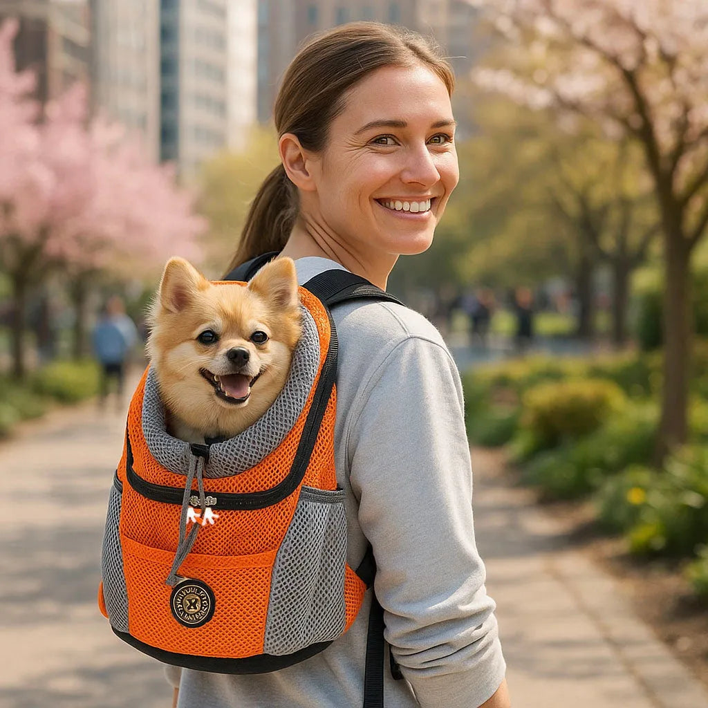 Hunderucksack für Wandern | Transportrucksack Hund klein &amp; groß