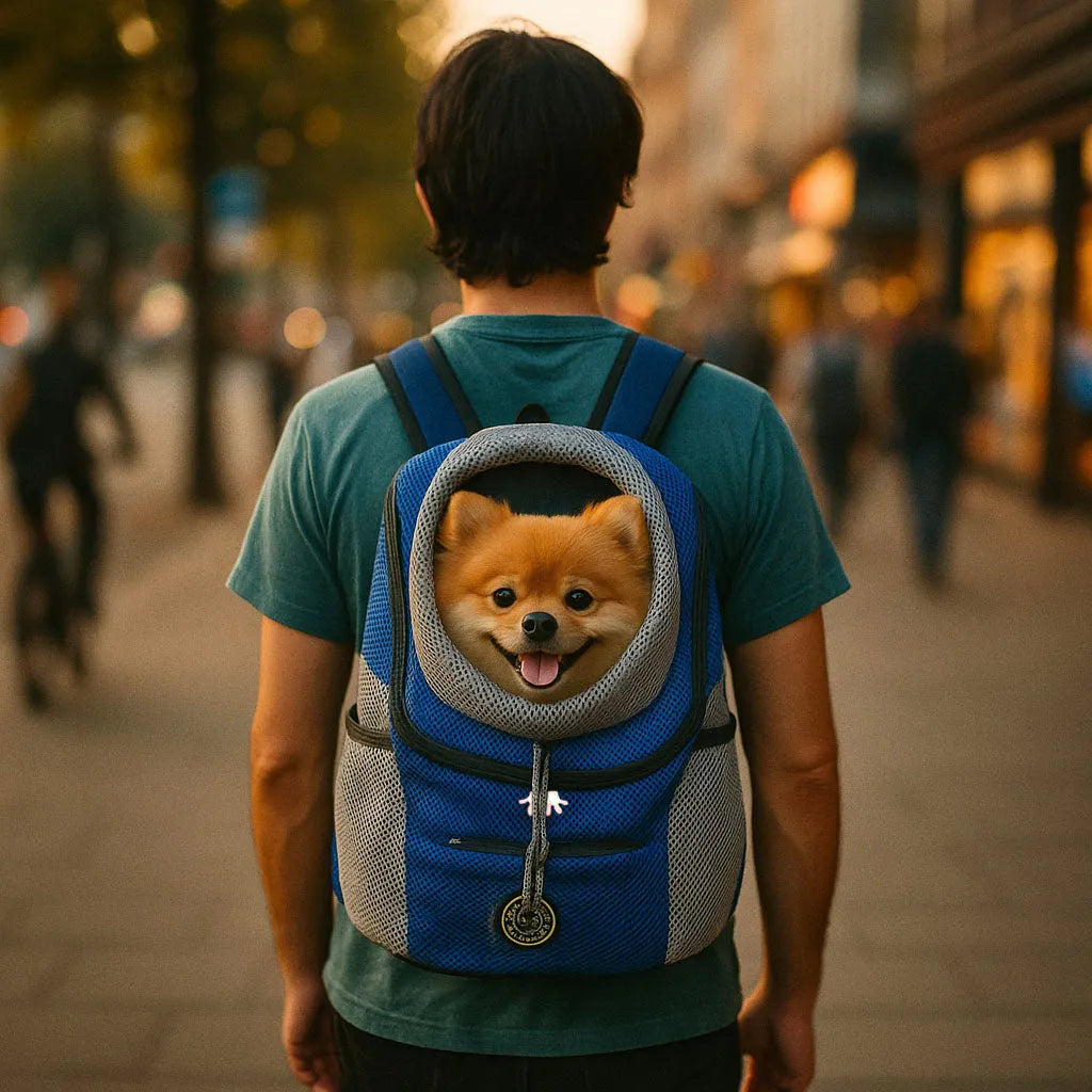 Hunderucksack für Wandern | Transportrucksack Hund klein &amp; groß