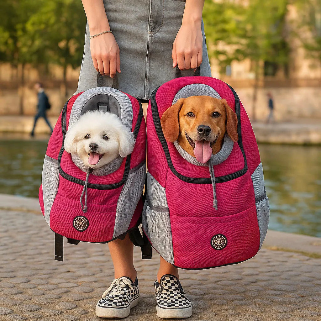 Hunderucksack für Wandern | Transportrucksack Hund klein &amp; groß