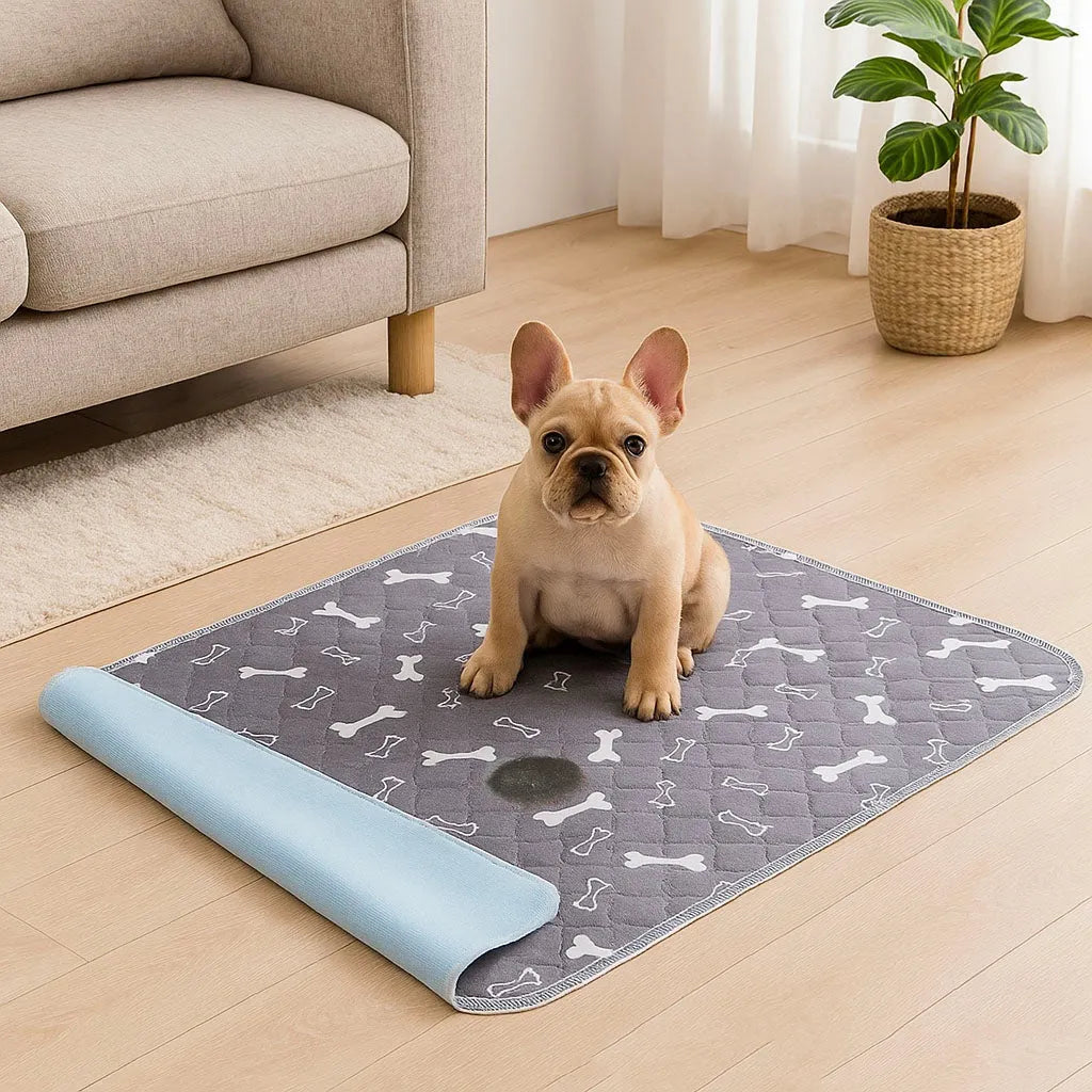 Waschbare Hundepipi-Matte – Wiederverwendbar &amp; saugstark | Welpenunterlage