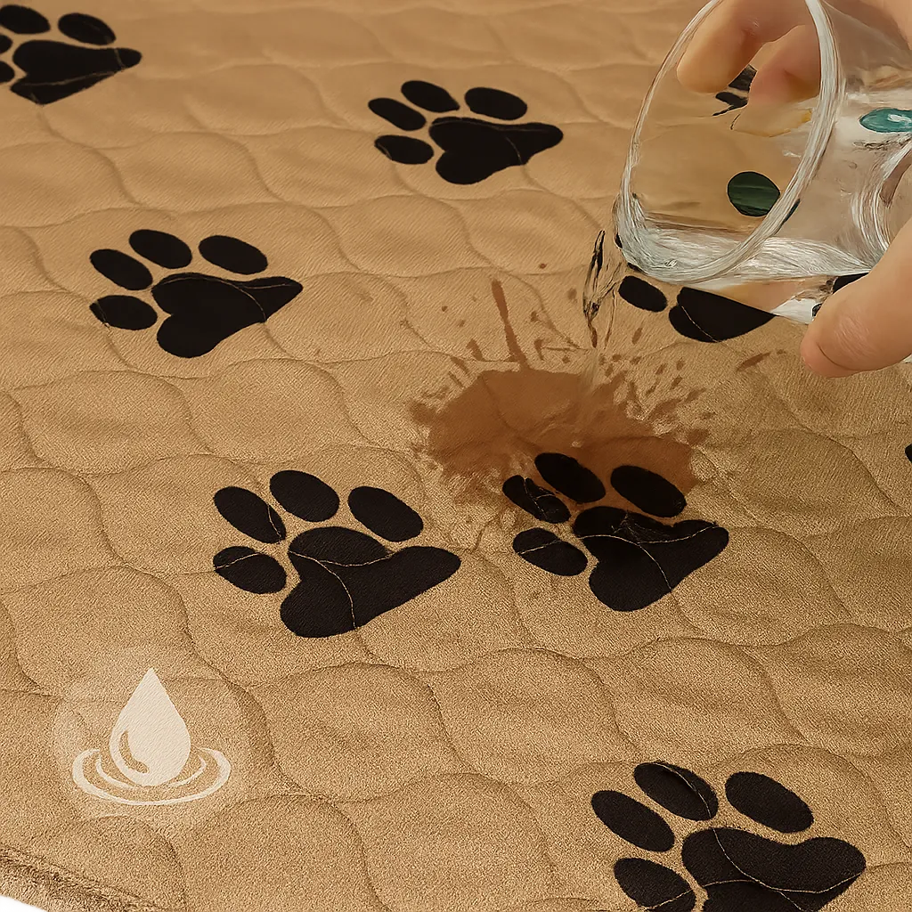 Waschbare Hundepipi-Matte – Wiederverwendbar &amp; saugstark | Welpenunterlage