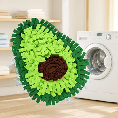 Schnüffelmatte Hund - Futtermatte zur Nasenarbeit &amp; langsames Fressen