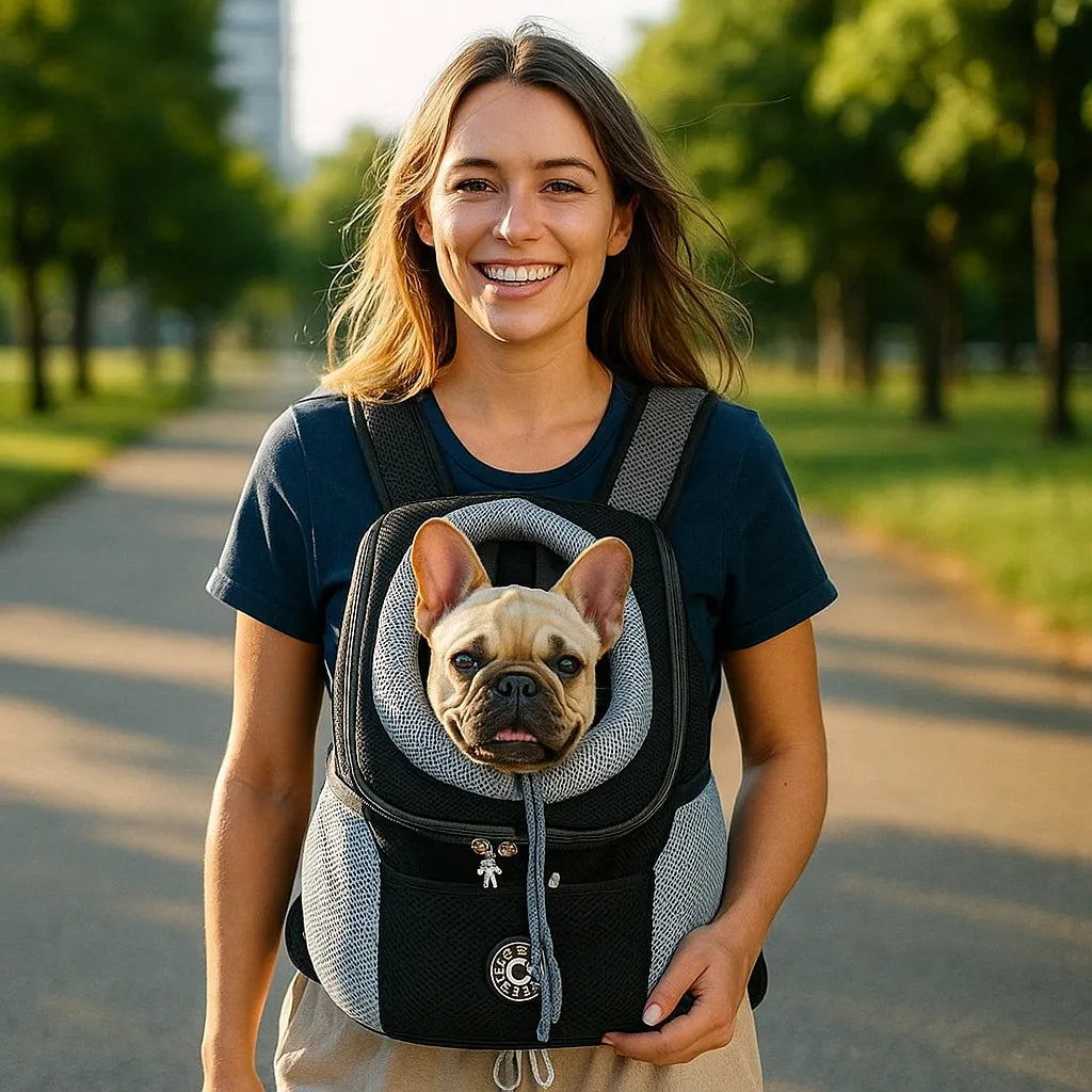 Hunderucksack für Wandern | Transportrucksack Hund klein &amp; groß