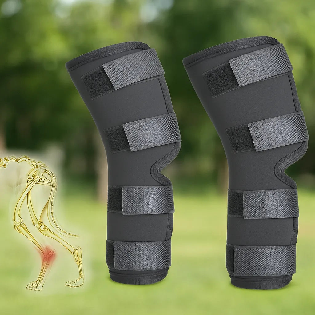 Doppelte Kniebandage für Hunde – Stabilität &amp; Schutz bei Gelenkproblemen