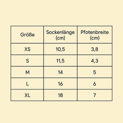 Hundesocken Anti-Rutsch - Wasserdichter Pfotenschutz für drinnen &amp; draußen