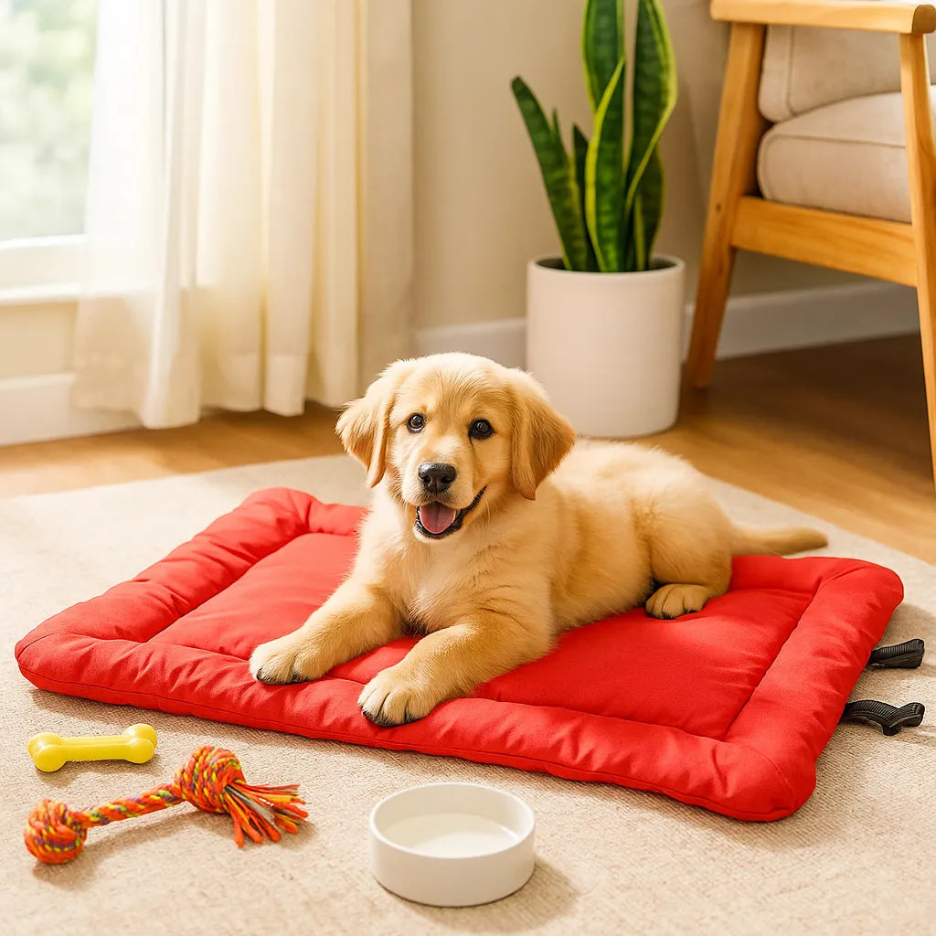 Hundebett Outdoor | Wasserdichte Reisematte faltbar &amp; waschbar