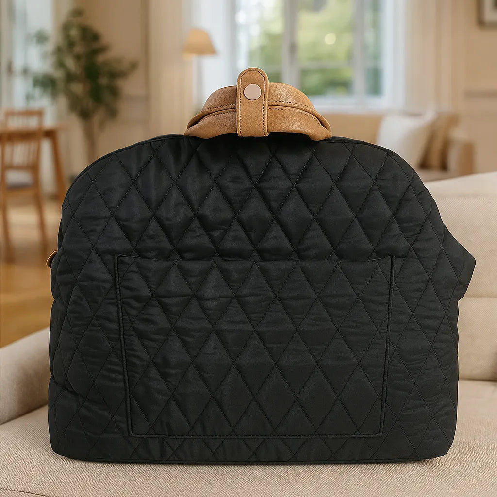 Hunde Autositz - Transporttasche 2in1 für sicheres Reisen