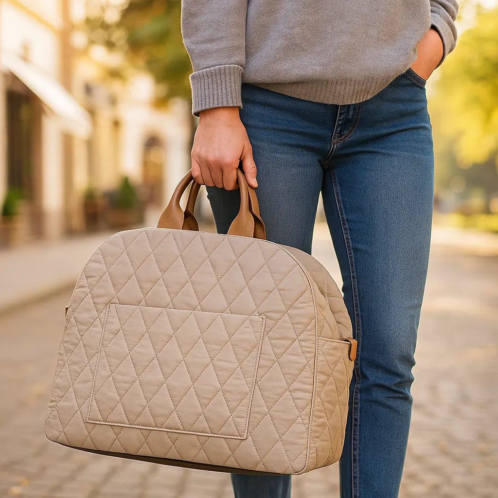 Hunde Autositz - Transporttasche 2in1 für sicheres Reisen