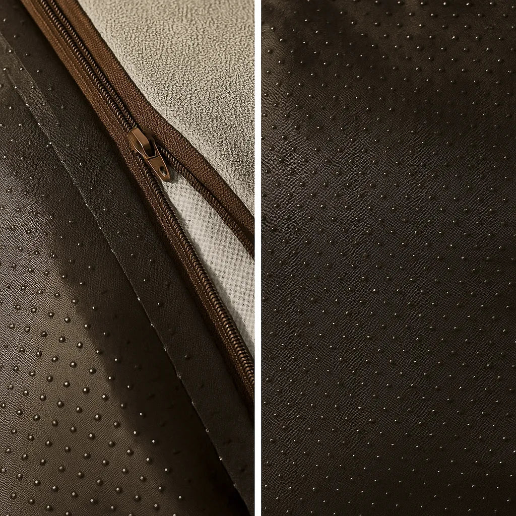 Hundebett mit Rand - Kuscheliges Hundekissen mit erhöhter Kopfstütze