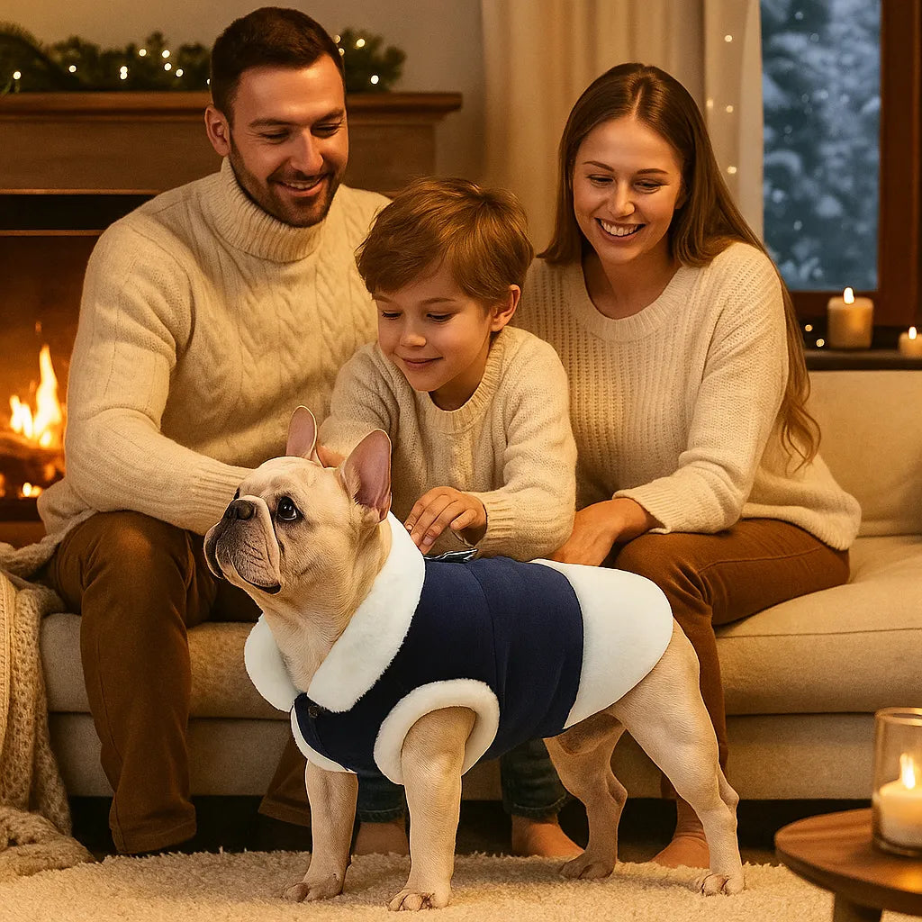 Warmer Hundepullover | Kuscheliger Strickpulli für kleine Hunde