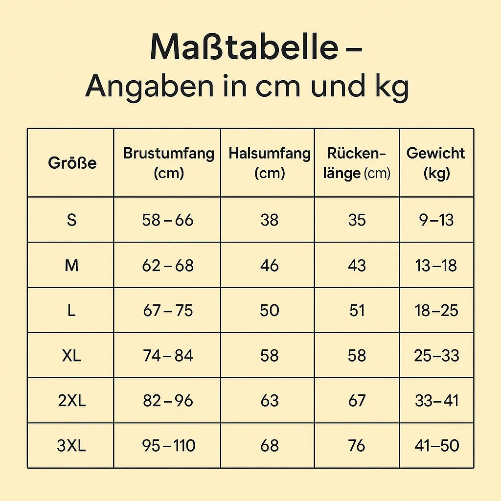 Winter Hundemantel | Wasserdicht &amp; warm für mittelgroße &amp; große Hunde