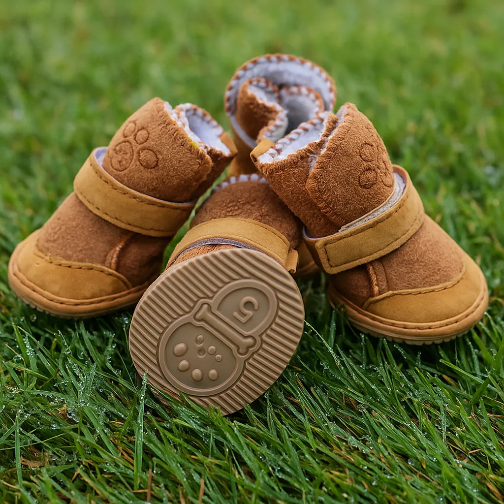 Hundeschuhe Pfotenschutz | Allwetter Schutz gegen Hitze &amp; Kälte
