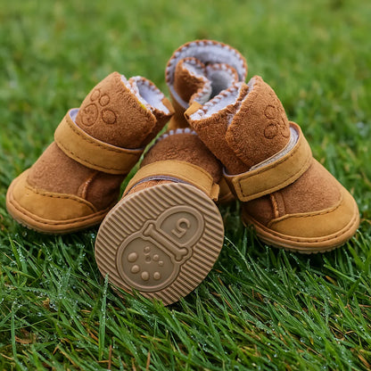 Hundeschuhe Pfotenschutz | Allwetter Schutz gegen Hitze &amp; Kälte