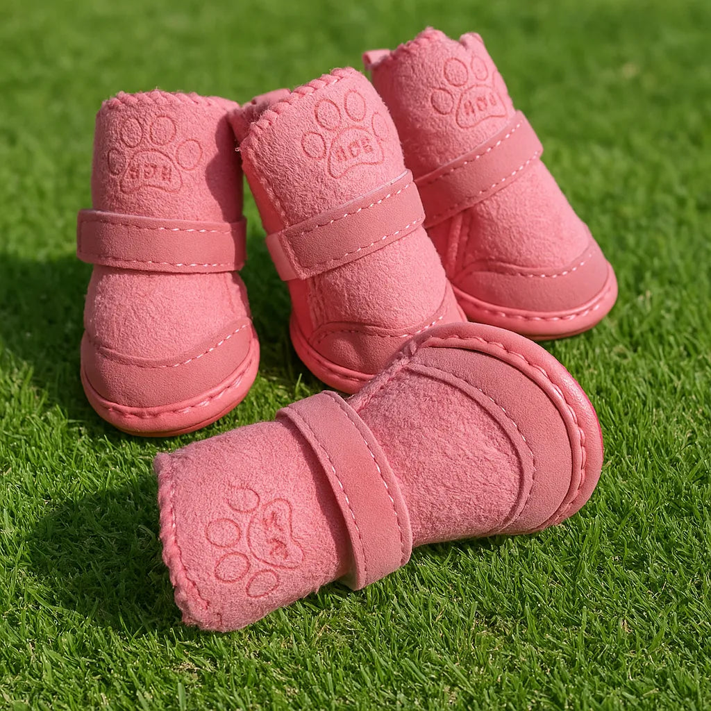 Hundeschuhe Pfotenschutz | Allwetter Schutz gegen Hitze &amp; Kälte
