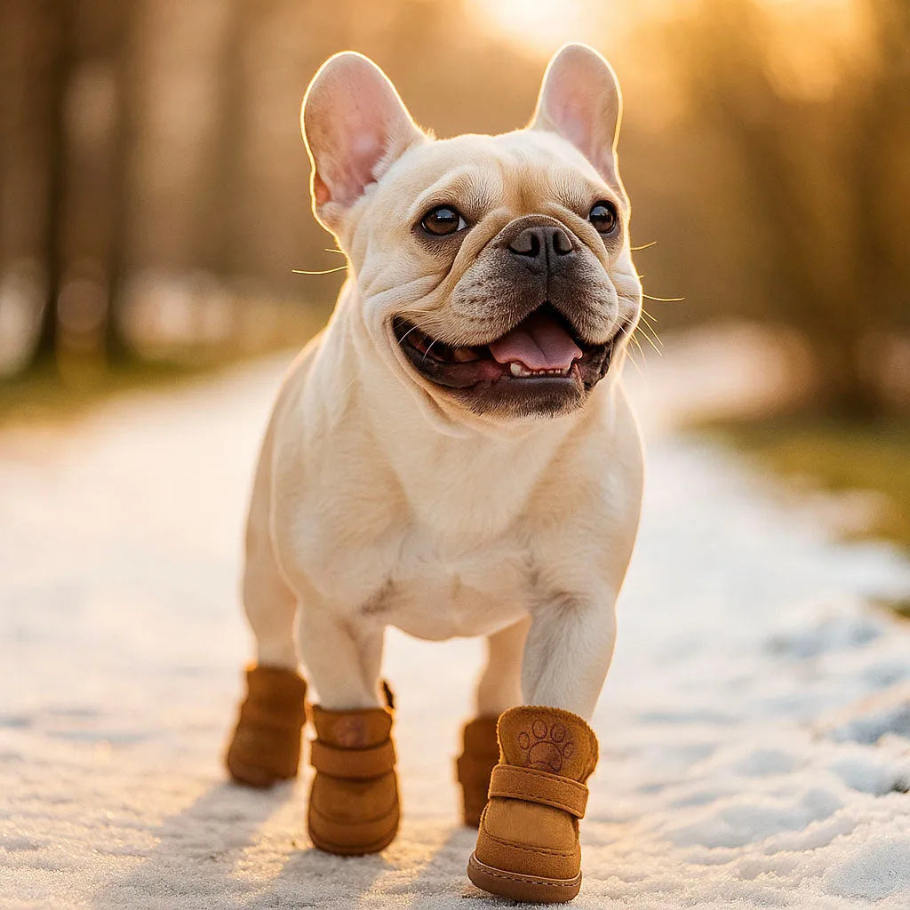 Hundeschuhe Pfotenschutz | Allwetter Schutz gegen Hitze &amp; Kälte