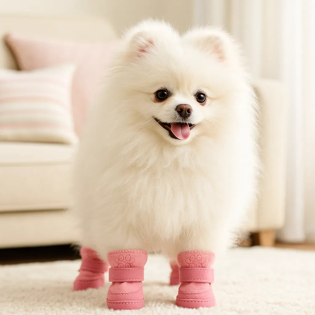 Hundeschuhe Pfotenschutz | Allwetter Schutz gegen Hitze &amp; Kälte