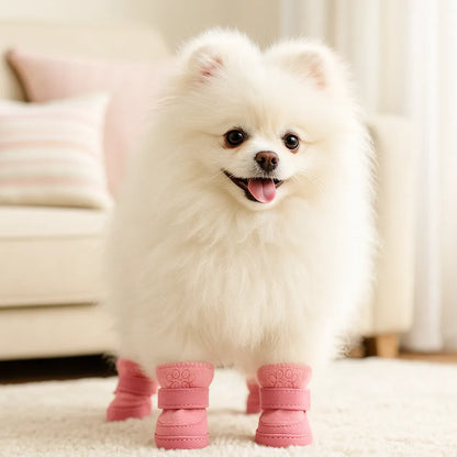 Hundeschuhe Pfotenschutz | Allwetter Schutz gegen Hitze &amp; Kälte