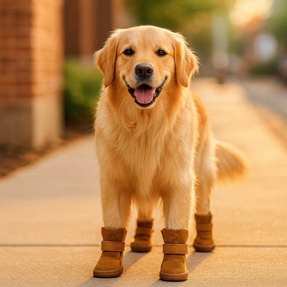 Hundeschuhe Pfotenschutz | Allwetter Schutz gegen Hitze &amp; Kälte