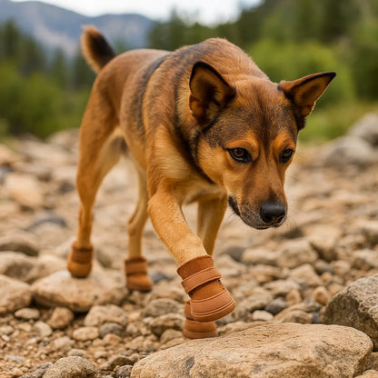Hundeschuhe Pfotenschutz | Allwetter Schutz gegen Hitze &amp; Kälte