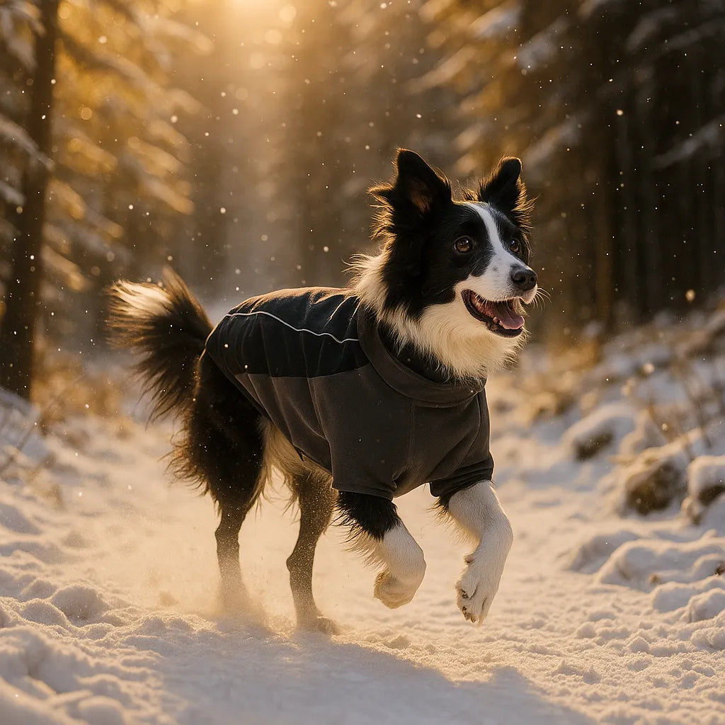 Hundejacke Winter | Softshell wasserdicht &amp; atmungsaktiv