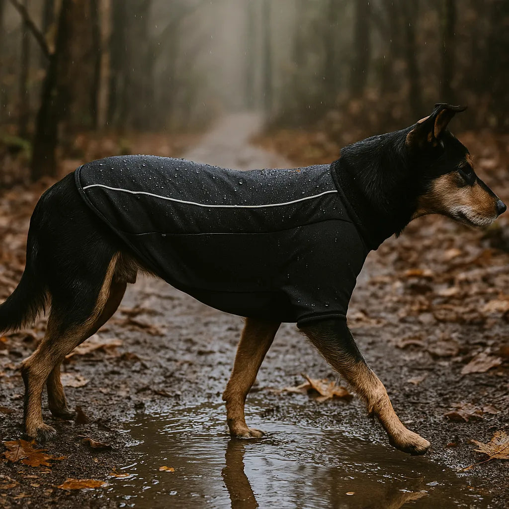 Hundejacke Winter | Softshell wasserdicht &amp; atmungsaktiv
